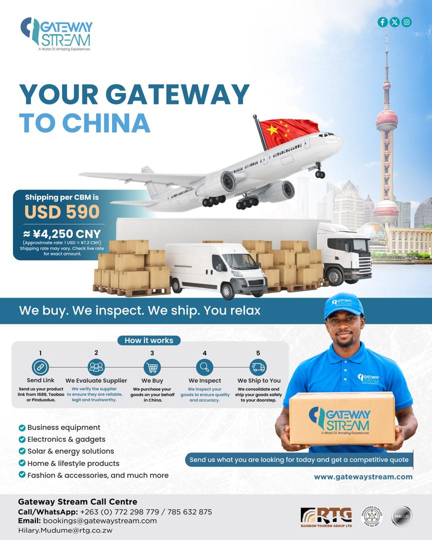 Your gateway to China: we buy, inspect and ship for you